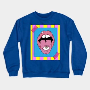 Crazy Abstract Modern Art Crewneck Sweatshirt